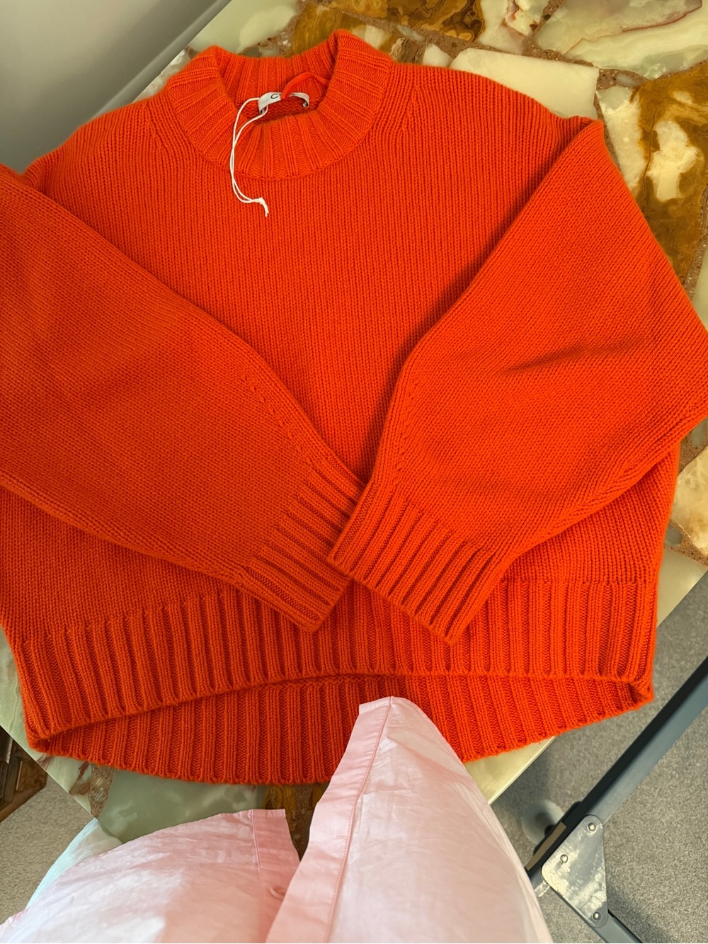 COS chunky cashmere